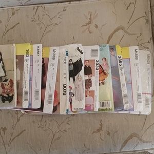 DONATED Lot of 11 Sewing Patterns